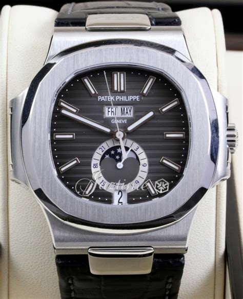 patek philippe nautilus annual calendar 5726a|patek annual calendar chronograph.